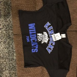 Victoria Secret crop jersey shirts